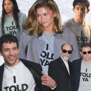 Meme Trend Marketing - Zendaya "The Challengers" wearing the viral T-shirt I Told Ya